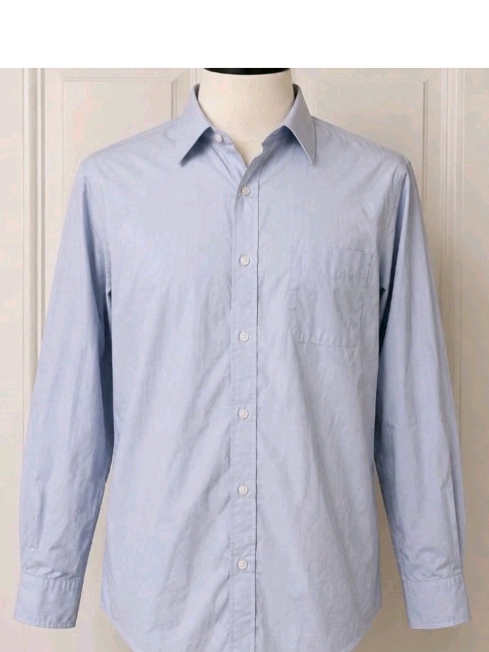 Van Heusen Pale Blue Long Sleeve Dress Shirt